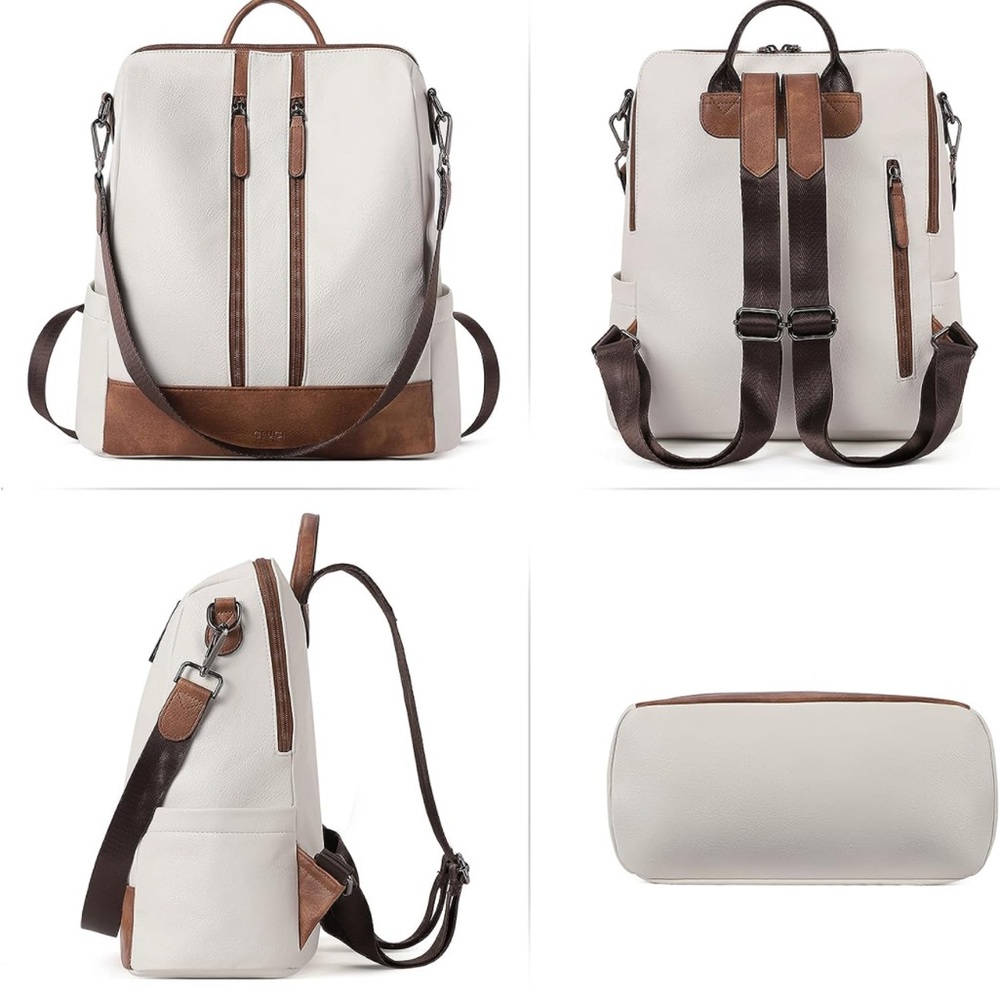 Leather backpack purse convertible. - Picture 4 of 4